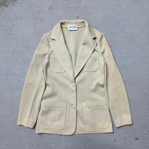Vintage 60s 70s‎ Butte Knit Blazer Coat Size XS/S Womens